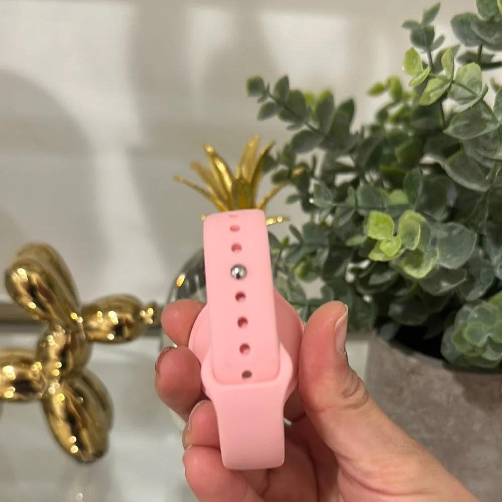Pink Kids AirTag Bracelet
